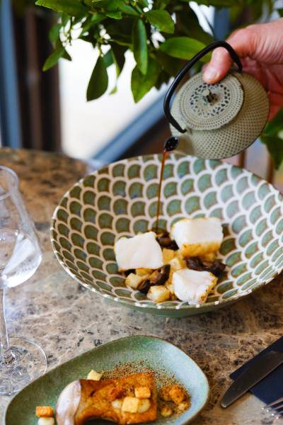 Restaurant avec terrasse extérieure pour déjeuner Nantes