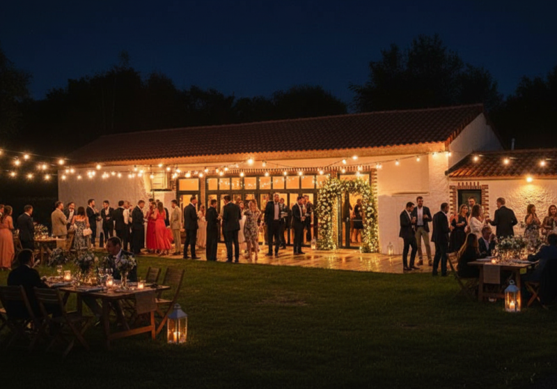 Organisation mariage cadre idyllique dans un domaine vers Carquefou, Nantes, Pornic : quelles options pour la terrasse couverte face au jardin paysager ?